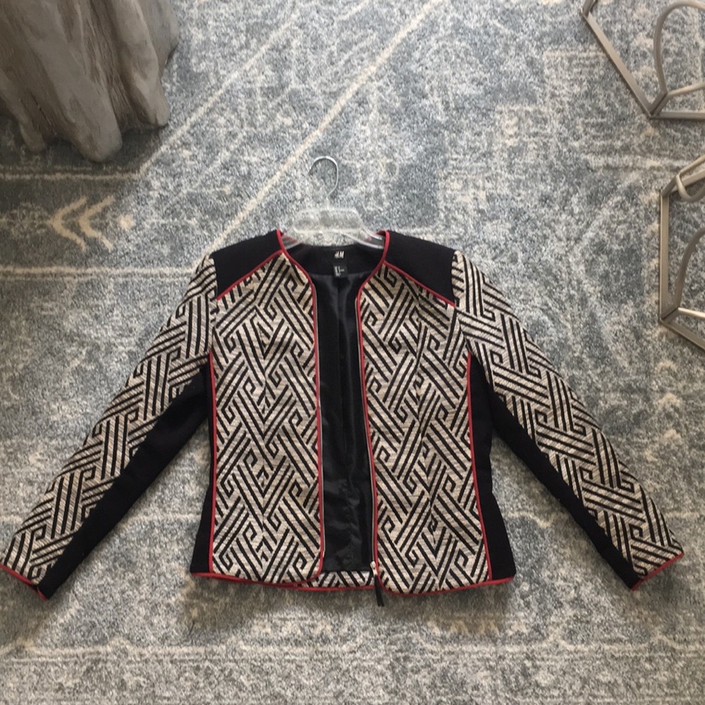 Argyle H&M Blazer